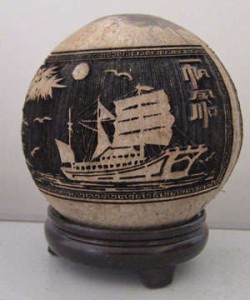 椰雕