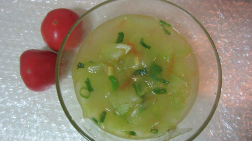 西瓜煮湯