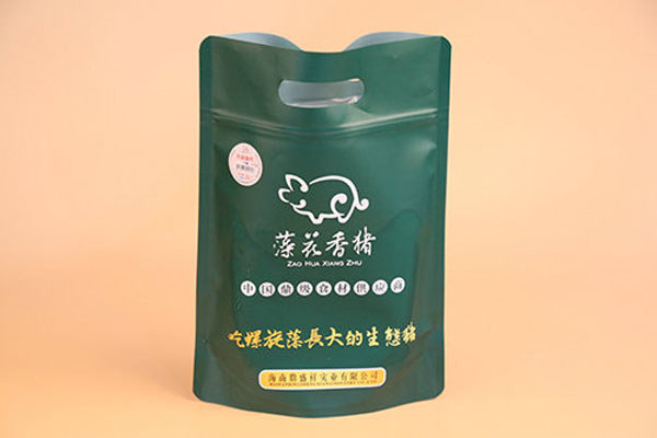 真空包裝的藻花香豬產品