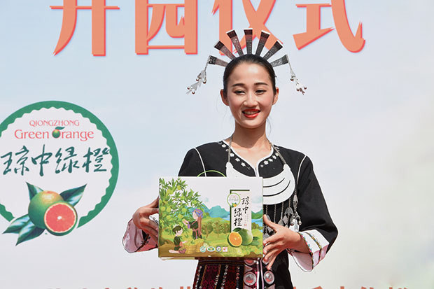 2017瓊中綠橙開展上市