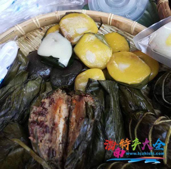 糯米糍，海南叫薏粑[yì][bā]